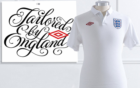 © umbro neues England-Trikot